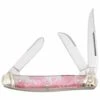 Rough Ryder Wild Flowers Pink Tulips Knife